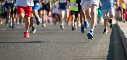 Running,Children,,Young,Athletes,Run,In,A,Kids,Run,Race